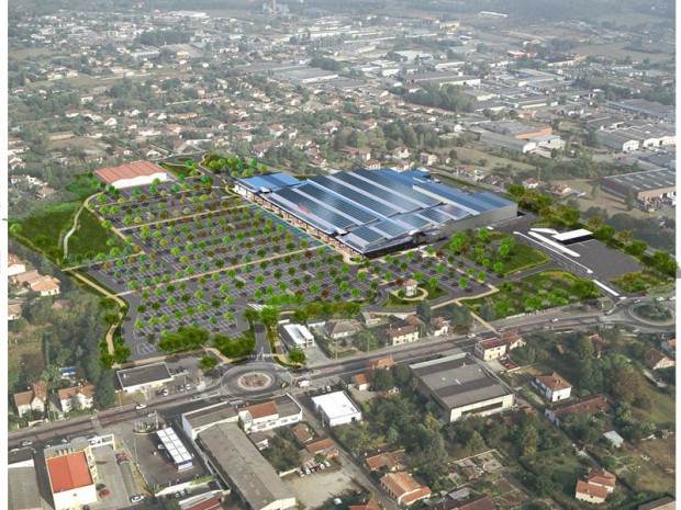 Le distributeur Auchan compte sur les panneaux solaires pour mieux gérer sa consommation energétique